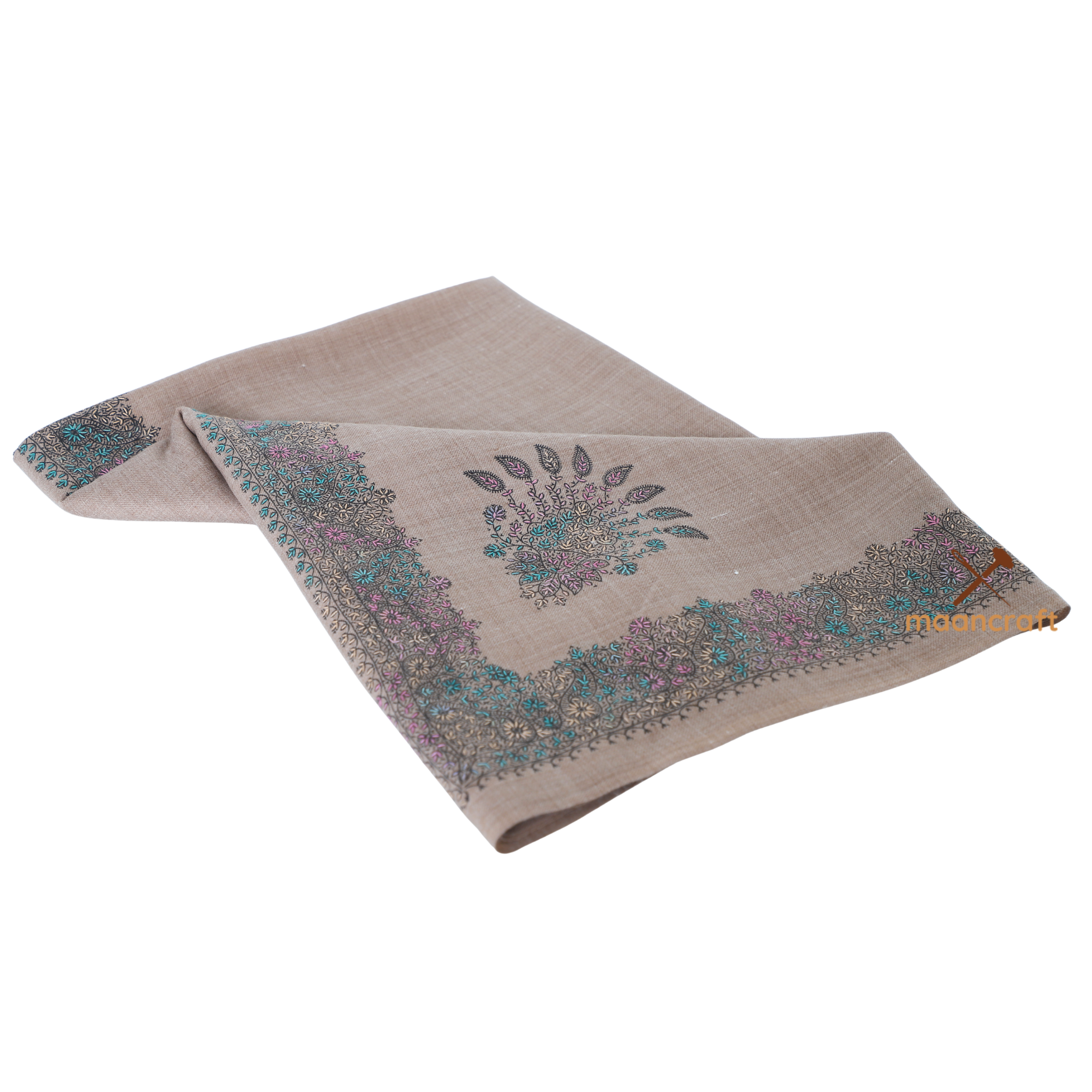 Islampur shetoosh shawl - Broad border