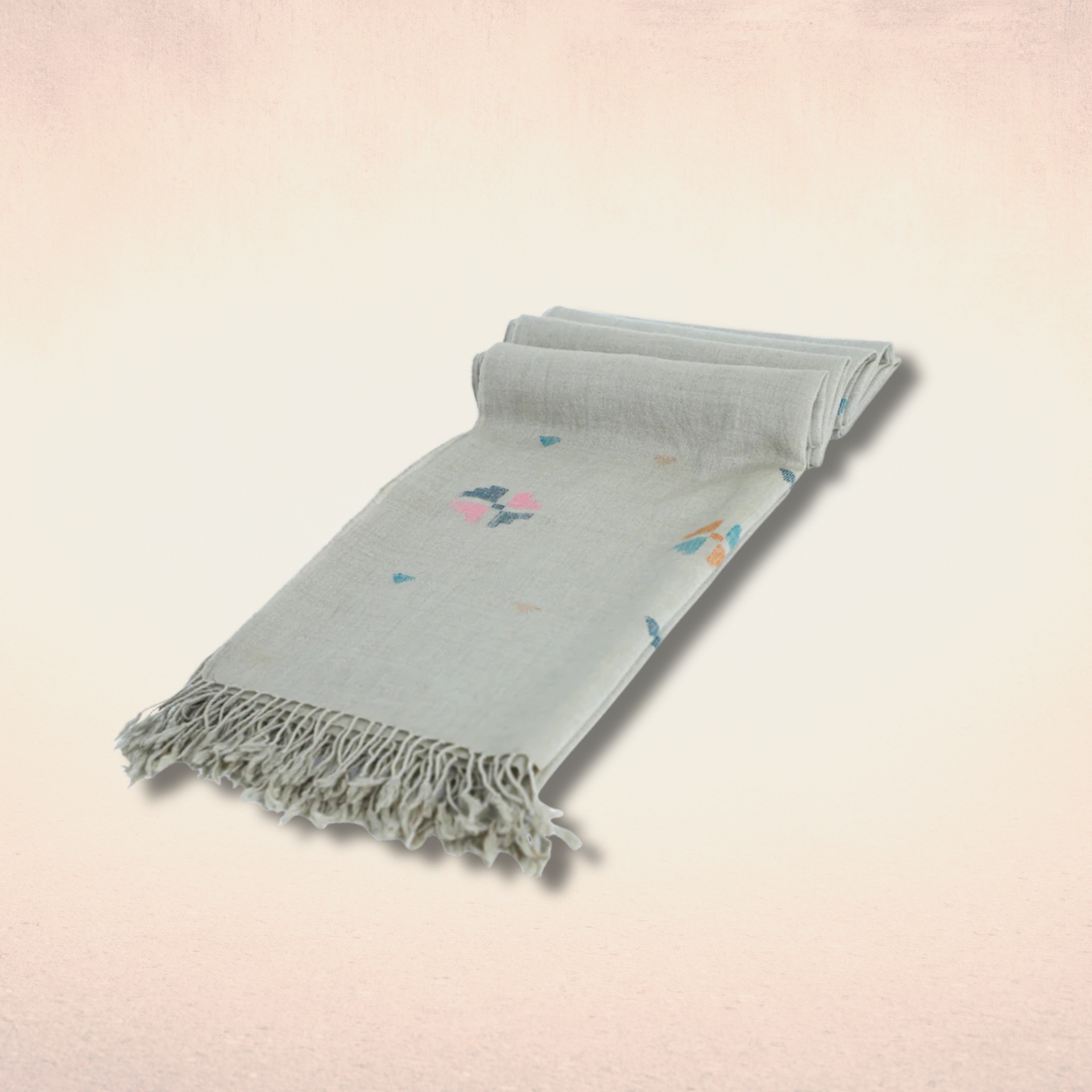 khaadi shawl Plan - Aish theme with multicolor design