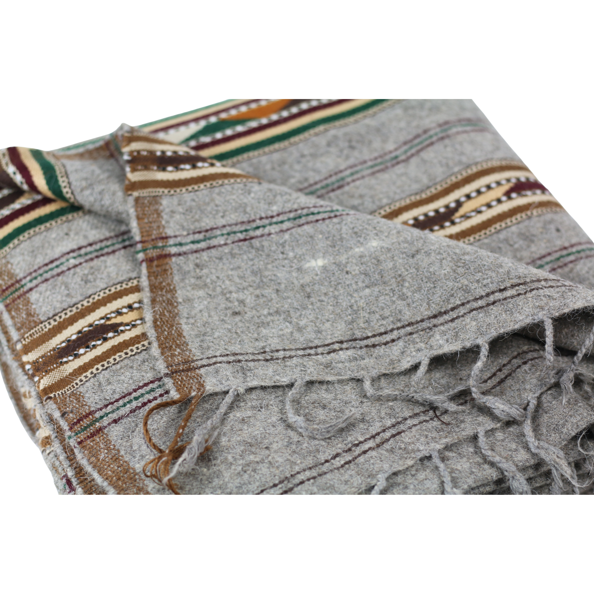 Pure wool Shawl - Gray