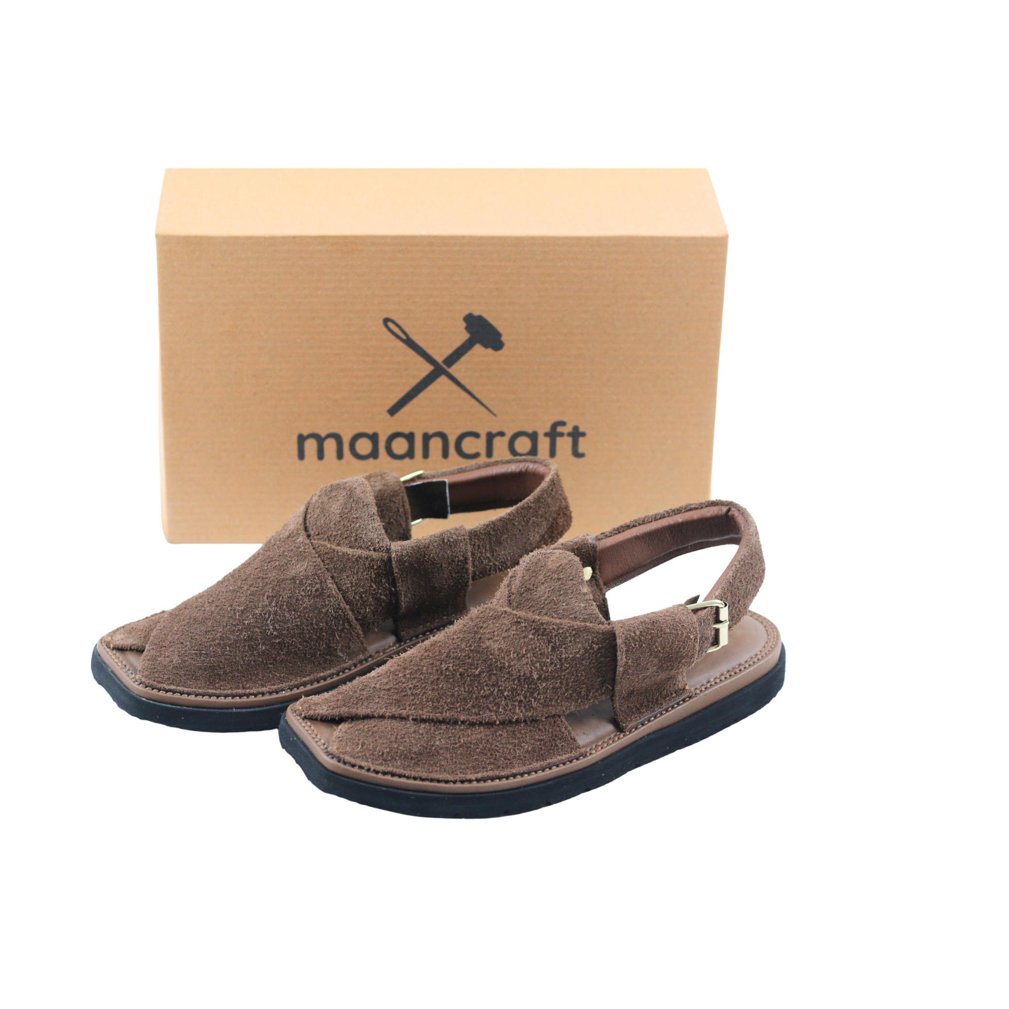 Air Kaptan Suede Brown