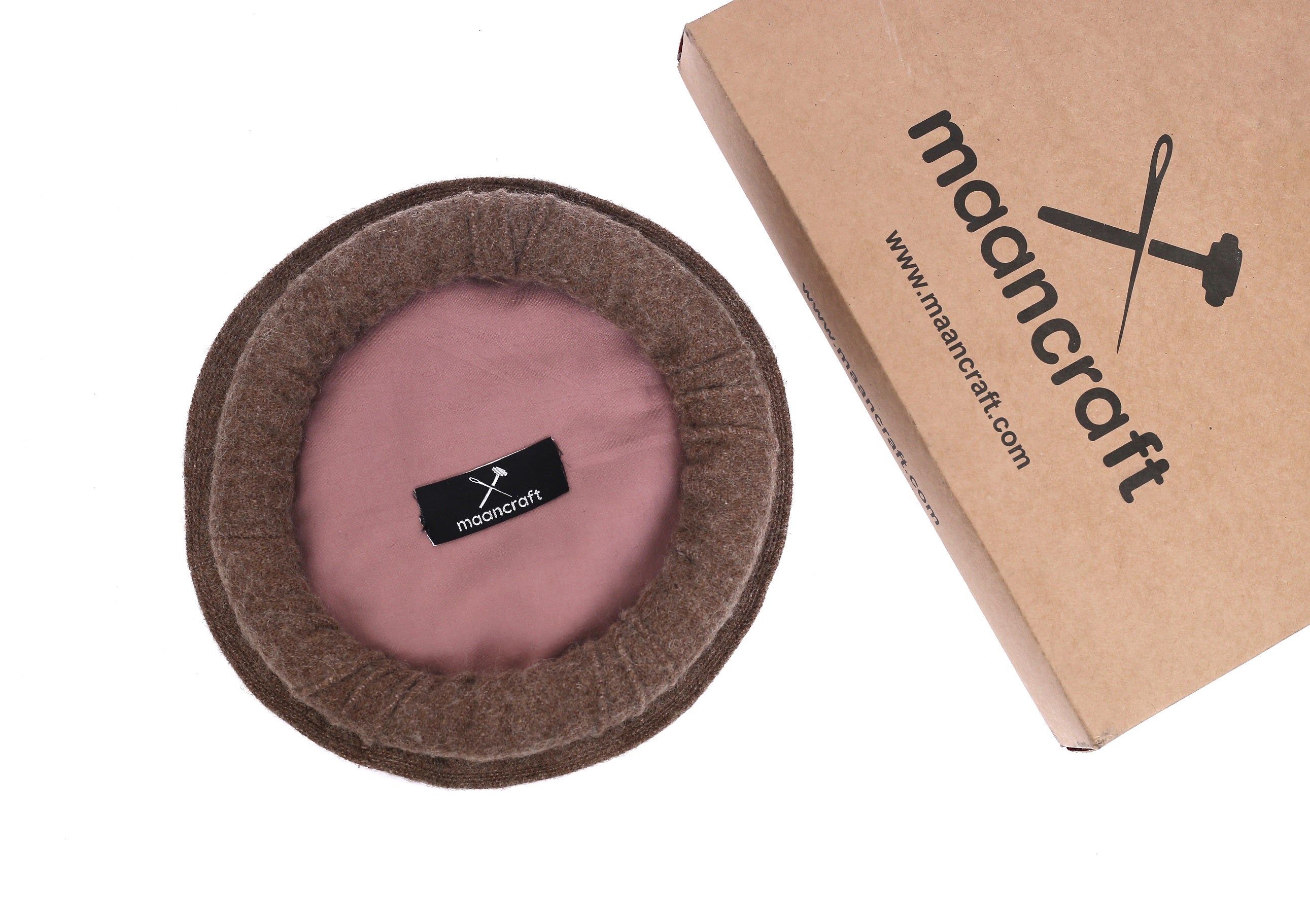 Woolen Pakol - Dark Brown