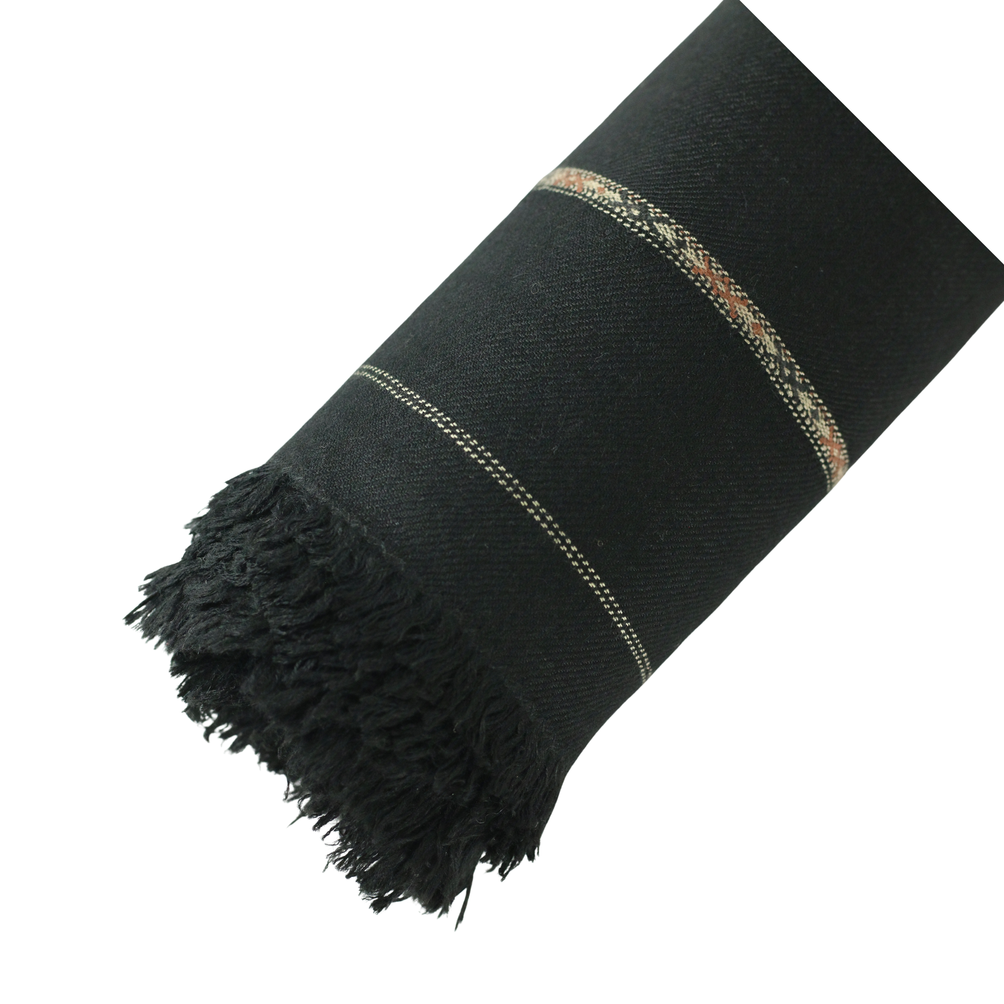 Black Pashmeena wool Shawl