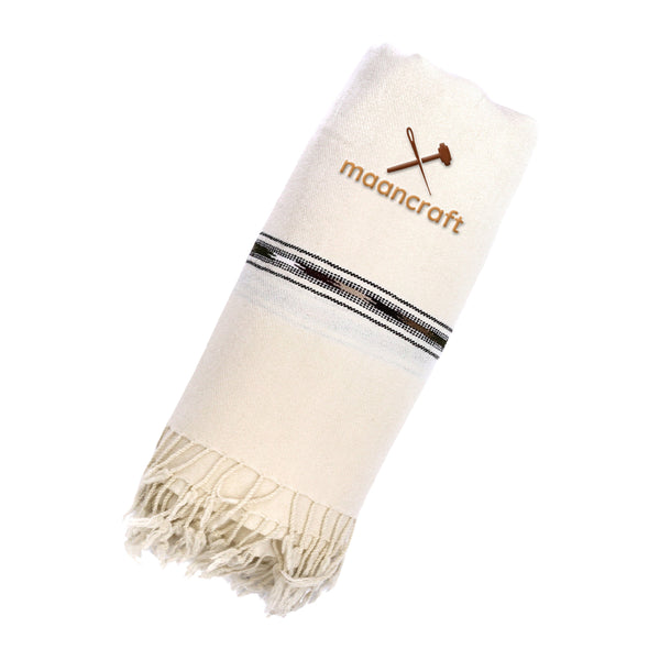 Swati Shawl Off White
