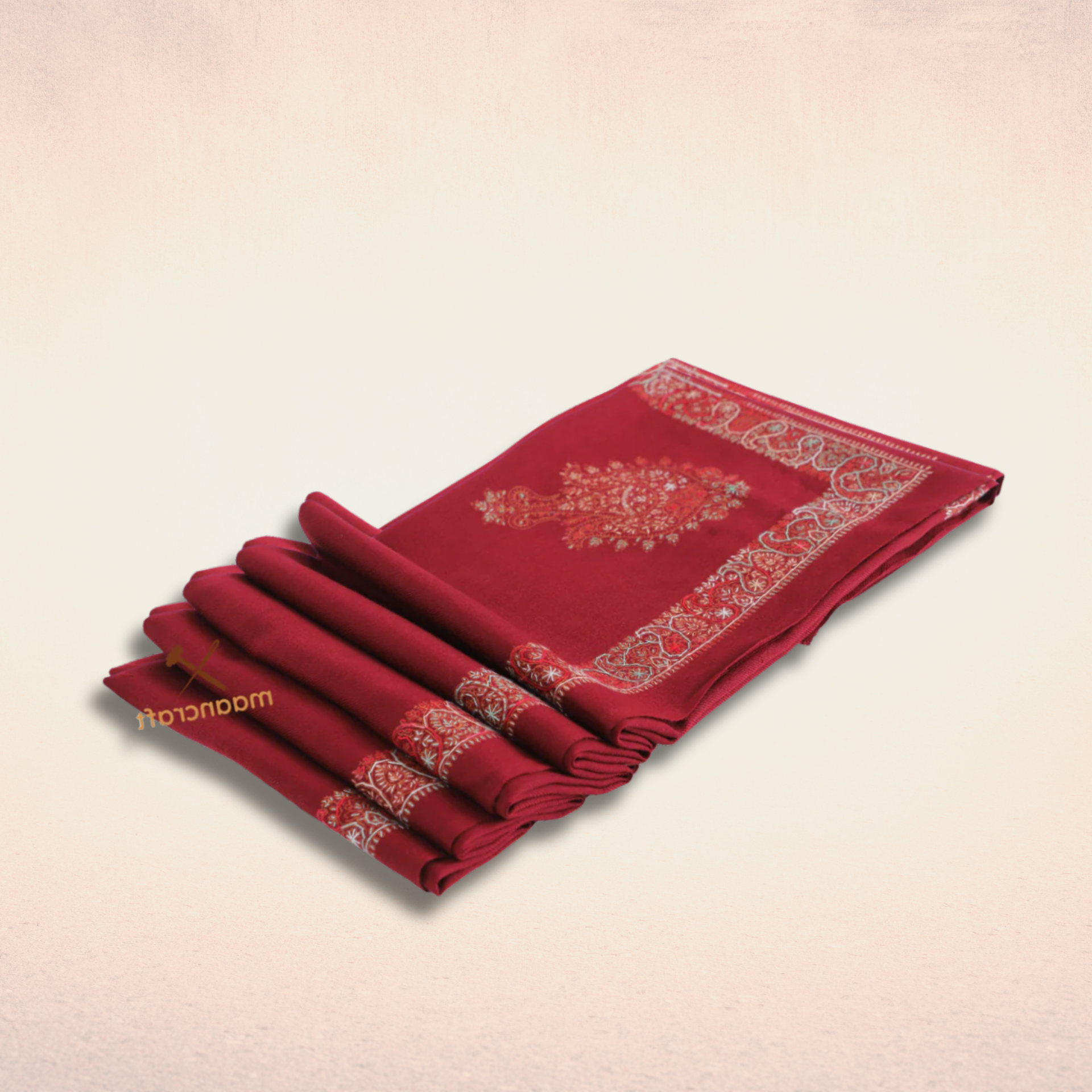 Shatoosh Red - Broad Border