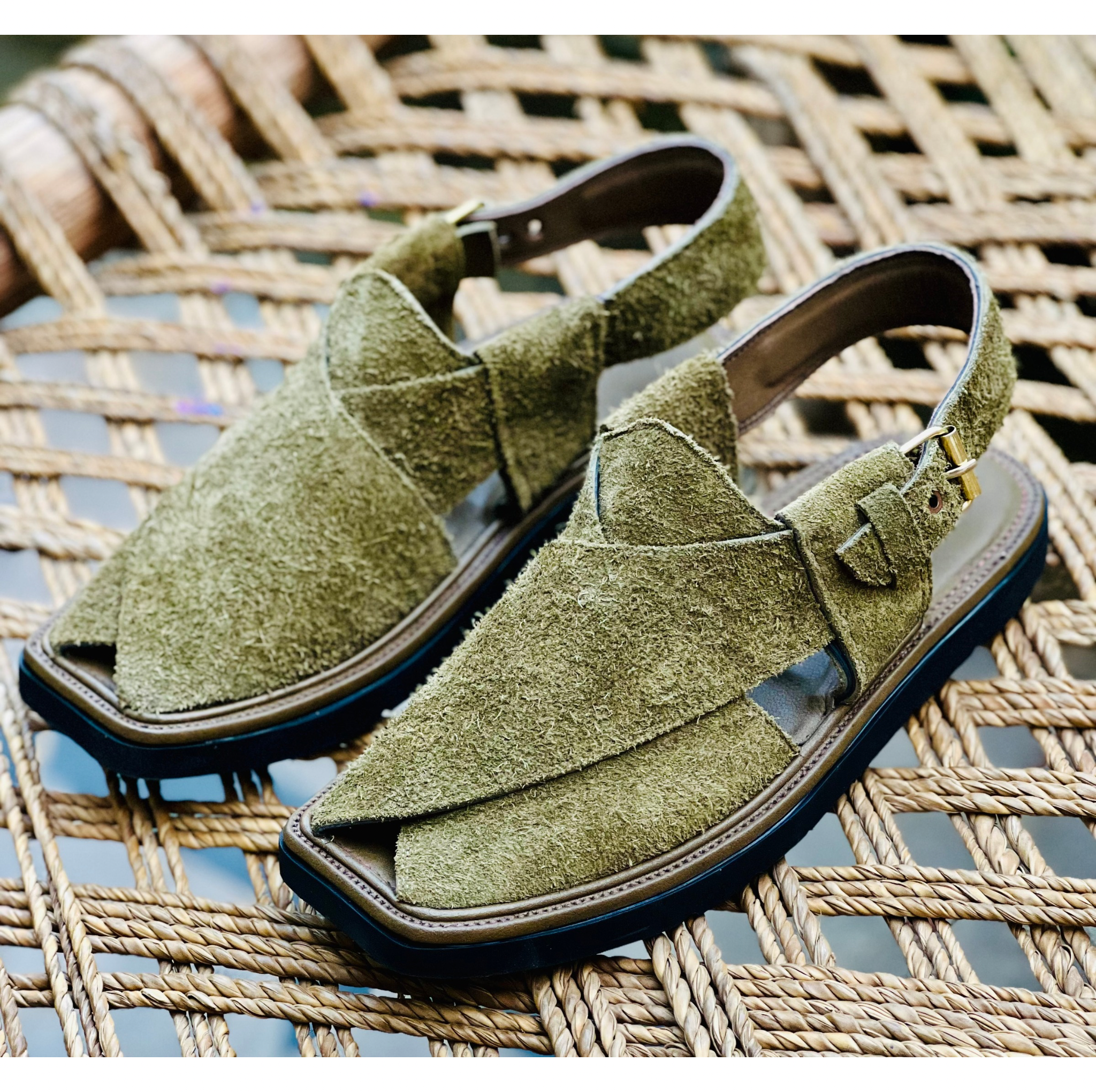 Air Kaptan Suede Greem